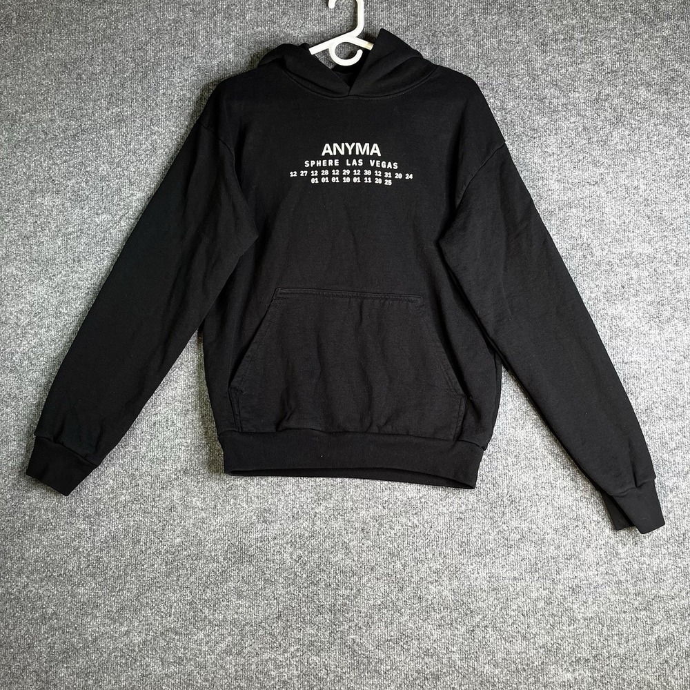 Anyma Hoodie S Black Sphere Las Vegas 2024 Tour EDM Graphic - Picture 2 of 6